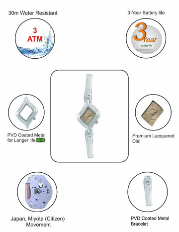 Maxima ATTIVO Women Pink Dial Analogue Watch - 58740BMLI